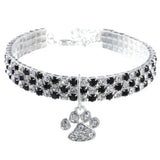 Shiny Crystal Bedazzled Cat Collar