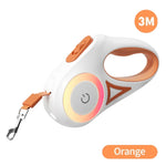 Retractable Dog Leash with LED Light – 5m