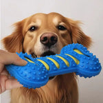 Pet Dog Chew Toys Rubber Bone Toy Bite Resistant