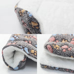Flannel Dog Bed Mat – Soft Winter Blanket