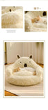 Alpaca Plush Pet Bed