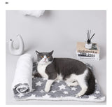 Flannel Pet Sleeping Mat – Dog Cat Bed