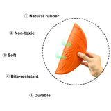 Silicone Dog Flying Disc – Outdoor Training Toy