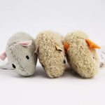3-Pack Plush Mouse Cat Toys – Interactive Bite-Resistant Kitten Play Set