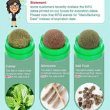 Catnip Wall Ball Toy – Healthy Cat Grass Treat & Scratcher | Natural Snack Aids Digestion & Keeps Cats Entertained