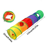 Foldable Cat Play Tunnel – Interactive Toy