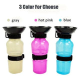 Portable Dog Water Bottle – 500ml Travel Cup