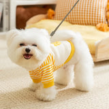 Cute Dog Hoodie – Thin Autumn Winter Outfit with D-Ring