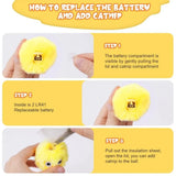 Automatic Interactive Cat Toy Ball – Boredom Relief