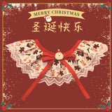 Christmas Lace Pet Collar – Adjustable Festive Scarf for Cats & Small Dogs