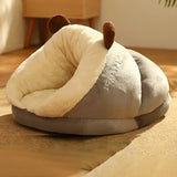 Slipper-Shaped Warm Dog Bed