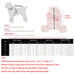 Soft Fleece Dog Clothes for the Winter