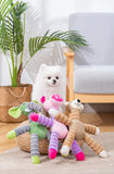Indestructible Squeaky Dog Toy – Plush Animal Shape, Durable Chew for Large Dogs, Puppy Dental Training & Teeth Care