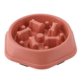 Slow Feeder Pet Bowl – Anti-Choking Non-Slip Design for Cats and Dogs