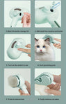 Electric Pet Hair Comb – Steam Grooming Brush
