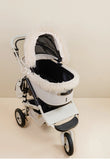 Stylish Lace Sunshade Mesh Cover For Pet Stroller