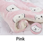 Flannel Pet Sleeping Mat – Dog Cat Bed
