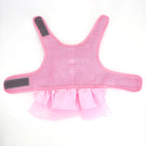 Bowknot Pet Harness & Leash Set – Lace Crystal Vest for Cats & Small Dogs