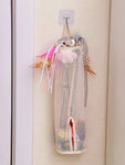 Wall-Mounted Pet Toy Storage Bag – Space-Saving Mesh Organizer for Cat & Puppy Toys