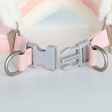 Winter Padded Dog Harness & Leash – Adjustable Vest for Dogs & Cats