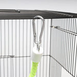 1PC Bird Toy Spiral Cotton Rope Chewing Bar Parrot for climbing and swinging