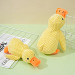 Plush Duck Dog Toy – Bite-Resistant, Sound & Teeth-Grinding Comfort Toy for Small & Large Dogs
