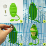 Bird Cuttlebone Holder – Cage Feeder for Parrots and Budgies