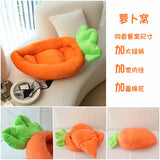 Banana-Shaped Pet Bed – Warm Removable Cat & Dog Nest