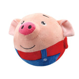 Automatic Bouncing Plush Dog Toy – Interactive Squeaky Self-Moving Fun