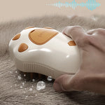 3-in-1 Electric Steam Pet Brush – Groom, Massage & Remove Loose Hair