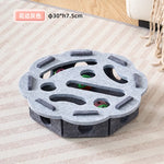 Sisal Cat Scratching Post – Indoor Cat Furniture & Kitten Play Toy | Interactive Scratcher for Exercise & Entertainment