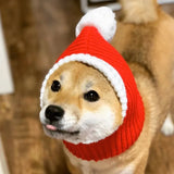 Cute Knitted Christmas Pet Beanie