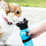 Portable Dog Water Bottle – 500ml Travel Cup