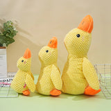 Plush Duck Dog Toy – Bite-Resistant, Sound & Teeth-Grinding Comfort Toy for Small & Large Dogs