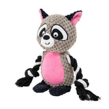 Small Stuffed Dog Chew Toy – Durable Plush, Bite-Resistant with Squeaker & Rattle for Puppies