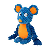 Small Stuffed Dog Chew Toy – Durable Plush, Bite-Resistant with Squeaker & Rattle for Puppies