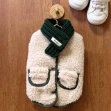 Winter Dog Cardigan – Warm Pet Coat for Small Dogs & Cats