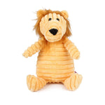 Plush Dog Molar Toy – Corduroy Monkey & Pig with Sound for Teeth Cleaning, Chewing & Play | Durable Toy for Large Dogs