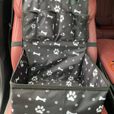 Dog Car Booster Seat – Scratch-Proof Durable Front Seat with Storage Pockets