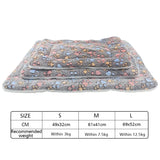 Flannel Dog Bed Mat – Soft Winter Blanket
