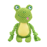 Small Stuffed Dog Chew Toy – Durable Plush, Bite-Resistant with Squeaker & Rattle for Puppies