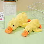 Plush Duck Dog Toy – Bite-Resistant, Sound & Teeth-Grinding Comfort Toy for Small & Large Dogs
