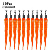 Cat Wand Toy Replacement Heads – Plush Worm Accessories for Funny Cat Stick | 5/6/10/11pcs Interactive Pet Toys