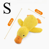 Plush Duck Dog Toy – Bite-Resistant, Sound & Teeth-Grinding Comfort Toy for Small & Large Dogs