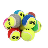 Mini Tennis Ball Dog Toy – Soft Elastic Chew for Puppies