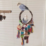Parrot Chew Toy Set – Wood and Paper
