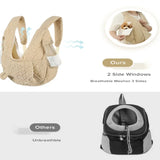 Waterproof Large Pet Carrier Backpack – Portable Outdoor Travel Bag for Dogs & Cats