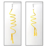 1PC Bird Toy Spiral Cotton Rope Chewing Bar Parrot for climbing and swinging