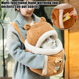 Cozy Pet Carrier Backpack – Portable Travel Bag for Cats & Small Dogs