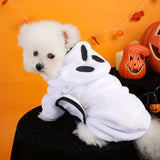 White Ghost Pet Bath Towel – Thick Quick-Dry Soft Absorbent Towel for Cats & Dogs